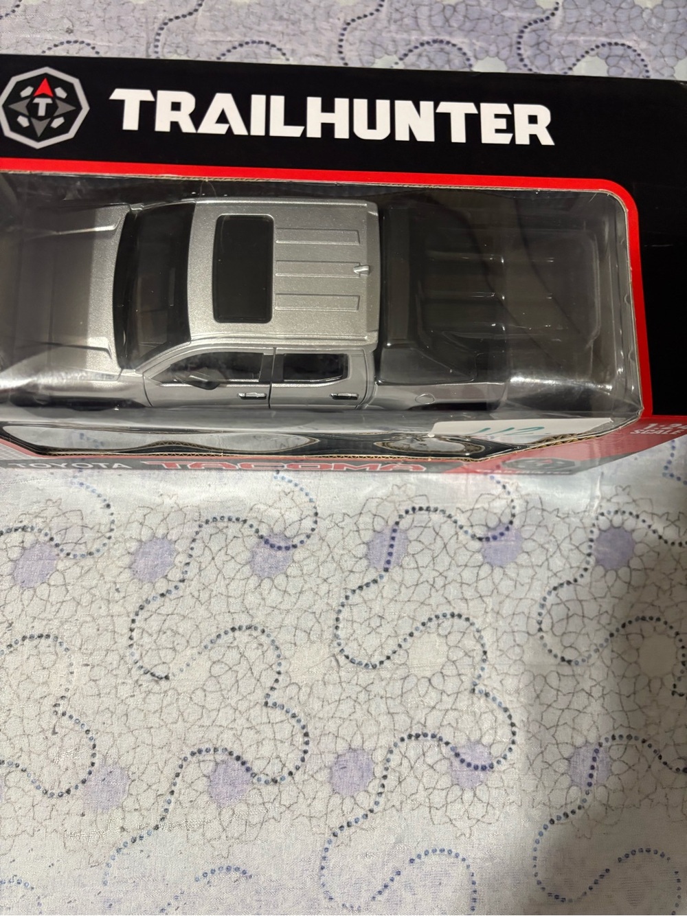 Hunter Trailhunter Silver and Black Diecast Truck Model